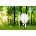 Paulmann LED Filament Tropfenform ECO-LINE, E14, 4W 3000K 840lm, schaltbar, klar
