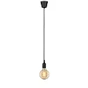 Paulmann Pendelleuchte NEORDIC KETIL, 1-flammig, E27 max. 20W, Schwarz