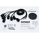 Paulmann Pendelleuchte NEORDIC KETIL, 7-flammig, 7x E27 max. 20W, individuell, schwarz