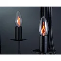 Paulmann Lamp Flickering candle, 3W, E14, clear
