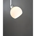 Paulmann Zubehör DECOSYSTEMS Schirm WOLBI 2, Glas Opal weiß
