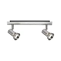 Strahler TEJA 2-flammig, 2x GU10 max. 10W (exkl.), Nickel satiniert