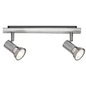 Paulmann Paulmann Spot Teja 2 flames nickel satined, excl. Lamp, max. 10W GU10