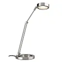Paulmann LED Table lamp ZED LED Desk lamp, 6,7W, 230/12V, brushed iron