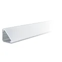 DELTA Profile with diffuser, 100cm, anodized / satin aluminum