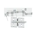 Paulmann Accessories DUO Profile holder, set of 4, transparent