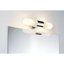 Paulmann Spiegelleuchte LENIA, IP44, 2x E14 max. 20W, 230V, Chrom/Opal