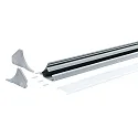 Paulmann Zubehör Eckprofil, Kunststoff, grau, 200cm