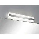 Paulmann LED Spiegelleuchte LUKIDA, IP44, 60cm, 230V, 9W 3000K 650lm, Chrom/weiß