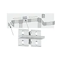 Paulmann MaxLED / Your LED Strip Duo Alu-Profil Set, 200cm, inkl. Seiten-Diffusoren, Alu eloxiert