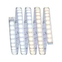 LED Strip MAXLED 1000 Basisset 1,5m, 17W, 230/24V, 40VA, 2700-6500K, IP44, TunableWhite, silber
