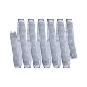Paulmann LED Strip MaxLED 500 Warmweiß, IP44 „Protection Cover“, 24V DC, 15W 2700K 1375lm, 250cm, dimmbar, Silber
