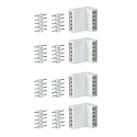 Paulmann Zubehör für MAX LED STRIPE Eckverbinder, 4er-Set, weiß, inkl. 8 Steckverbinder