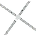 Paulmann Zubehör für MAX LED STRIPE X-Verbinder, weiß, Kunststoff