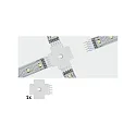 Paulmann Zubehör für MAX LED STRIPE X-Verbinder, weiß, Kunststoff