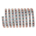 Paulmann LED Strip-Basisset MAXLED 500, inkl. Steckertrafo + Fernbedienung, beschichtet, 230V/24V, 60VA, 36W RGBW, 150cm / 1.25cm