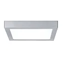 Paulmann LED Wand-/Deckenleuchte LUNAR, 30 x 30cm, 230V, 16W 3000K 1450lm, Chrom matt
