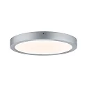 LED Wand-/Deckenleuchte LUNAR, rund, Ø 40cm, 230V, 22W 3000K 1700lm, Chrom matt