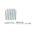 Paulmann Basisset LED Strip MaxLED 500 Warmweiß, beschichtet, dimmbar, 230/24V, 20VA, 10W 2700K 660lm, Silber, 150cm