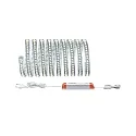 Paulmann Basisset LED Strip MaxLED 1000 Warmweiß, beschichtet, dimmbar, 230/24V, 75VA, 40W 2700K 2640lm, Silber, 300cm