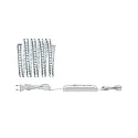 Paulmann LED Strip Basis-Set MAX LED 1000, beschichtet, mit Steckertrafo, 230V/24V, 20VA, 18W 6500K 880lm/m, 150cm /1.25cm