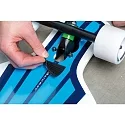 Paulmann Batterie-LED Strip MOBIL STRIPE, 9V (4xAA), 1.2W, RGBW, mit Klett-Batteriefach, 2x 80cm