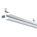 Square Profil mit Diffusor, Alu eloxiert