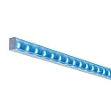 Square Profil mit Diffusor, Alu eloxiert