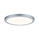 LED Panel ATRIA, rund, Ø 30cm, 22W 2700K 1500lm, dimmbar, Chrom matt