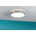 Paulmann HomeSpa LED Panel AVIAR, direkt/indirekt, IP44, Ø 30cm, 230V, dimmbar, 20W 2700K, Chrom