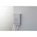 Paulmann touch panel MAXLED, silver