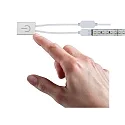 Paulmann touch panel MAXLED, silver