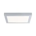 Paulmann LED Aufbau-Panel ABIA, Eckig, 30x30cm, IP20, 230V, 22W 2700K 2200lm, Kunststoff, Chrom matt