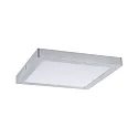 Paulmann LED Aufbau-Panel ABIA, Eckig, 30x30cm, IP20, 230V, 22W 2700K 2200lm, Kunststoff, Chrom matt