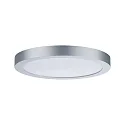 Paulmann LED Aufbau-Panel ABIA, Rund, Ø 30cm, IP20, 230V, 22W 2700K 2200lm, Kunststoff, Chrom matt