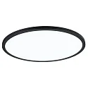 LED Panel ATRIA 3STEP DIM, Ø 42cm, 230V, dimmbar, Kunststoff, 22W 4000K 2300lm, Schwarz