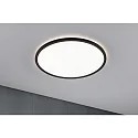 Paulmann LED Panel ATRIA 3STEP DIM, Ø 42cm, 230V, dimmbar, Kunststoff, 22W 4000K 2300lm, Schwarz