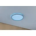 Paulmann LED Panel ATRIA RGBW, 230V, mit Backlight und FB, Ø 29.3cm, 12W 1400lm, Chrom matt