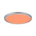 Paulmann LED Panel ATRIA RGBW, 230V, mit Backlight und FB, Ø 29.3cm, 12W 1400lm, Chrom matt