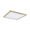 Paulmann LED Panel ATRIA 29,3x29,3 cm, 16W, 3000K, 1600lm, IP44, eckig, eiche