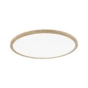 LED Panel ATRIA Ø 42 cm, 22W, 4000K, 2300lm, IP44, rund, eiche