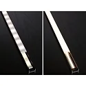 Paulmann LED Strip MaxLED Basisset 1,5m, 10W, 2700K, 750lm, dimmbar, silber