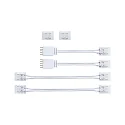 Zubehör für LED Strip MaxLED, weiß/transparent
