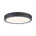 LED Panel COSARA Ø 30 cm, 15W, 3000K, 1300lm, IP44, grau