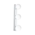 Paulmann Decken-/Wandleuchte GOVE Balken Badleuchte, 3x G9, IP44, Glas satiniert, chrom