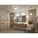 Paulmann LED Wandleuchte GOVE Badleuchte, 5W, IP44, Glas satiniert, chrom