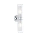 Decken-/Wandleuchte LUENA Badleuchte, 2x E14, IP44, chrom
