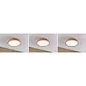 Paulmann LED Deckenleuchte / Badleuchte OKA, IP44, 24W 3000/4000/6500K (White Switch) 950lm, schaltbar, Holz hell