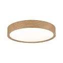 Paulmann LED Deckenleuchte / Badleuchte TEGA, IP44, 22.5W 3000/4000/6500K (White Switch) 1200lm, schaltbar, Holz hell