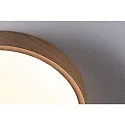 Paulmann LED Deckenleuchte / Badleuchte TEGA, IP44, 22.5W 3000/4000/6500K (White Switch) 1200lm, schaltbar, Holz hell